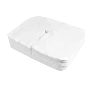 Pillow Protectors Nonwoven Materials Disposable Face Cover for Travel Clinic Nursing Home Easy Application