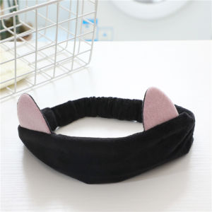 Bandana Bando Motif Kuping Hairband Korea Lucu Kucing Bando Headband