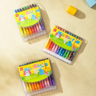Deli C216-12/18/24 Twistable Crayon