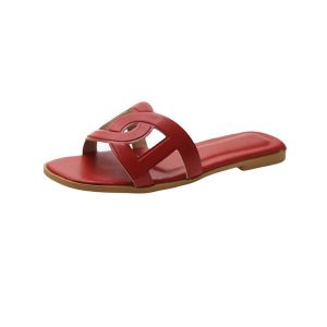 Free Shipping Summer WomenS Flat Korean-Style Outdoor Slippers Casual Large Size 42 WomenS Sandals Pig Nose Slippers