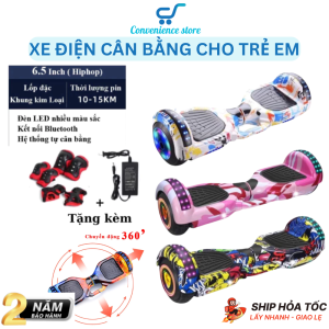 Xe Điện Cân Bằng 2 Bánh Smart Balance 6.5 Inch Kết Nối Điện Thoại Có Thể Phát Nhạc Qua Bluetooth