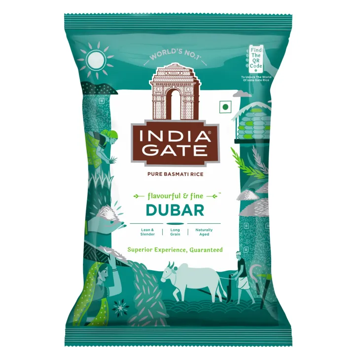 Gạo Ấn Độ Basmati India Gate Dubar - Gạo cho bệnh nhân tiểu đường