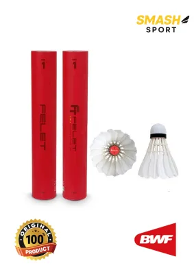 FELET NO 1 Badminton Shuttlecock (Speed 77) READY STOCK