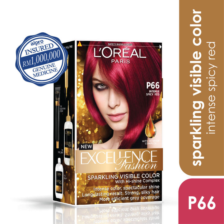 Loreal New Excellence Fashion Color P66 | Lazada