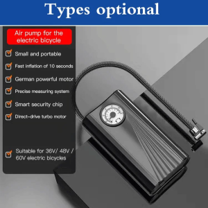 Universal Handheld Inflatable Pump for Electric Vehicles and Cars