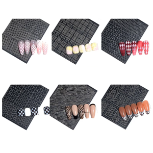 Women Nail Wrap Decal Strips Art Decoration Leopard Print 3D Decal Ladies Manicure Art Patchs Full Cover Polish Stickers