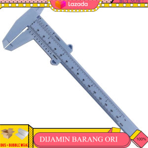 PENGIRIMAN CEPAT KILAT - AMAN - TERPERCAYA - Jangka Sorong Sketmat Sigmat | Material Plastik Akurasi Hingga 0.05mm 150mm - Blue