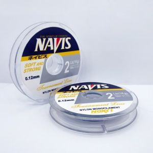 Senar Pancing Monofilamen Navis Tournament Line Kuat Tahan Lama 0.10mm/0.12mm