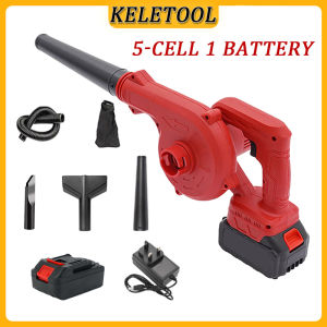 KELETOOL Leaf Blower Cordless with Battery and Charger 2X2.0 Batteries Extension Tube 200 CFM 170 MPH Powerful Lightweight Cordless Leaf Blower Battery Operated Leaf Blower for Lawn Care and Patio