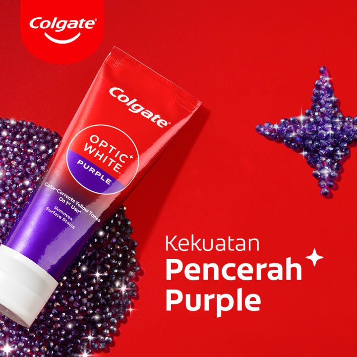 Colgate%20Total%20Plaque%20Release%20-%20Reviving%20Cool%20Mint%20+%20Colgate%20Optic%20White%20Purple%20Toothpaste/Pasta%20Gigi%20100gr%20-%20Image%203