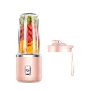 Blender Portable Mini Juice Blender Usb Rechargeable Ice Crusher 6 Mata Pisau Juice Cup Mini 400ML
