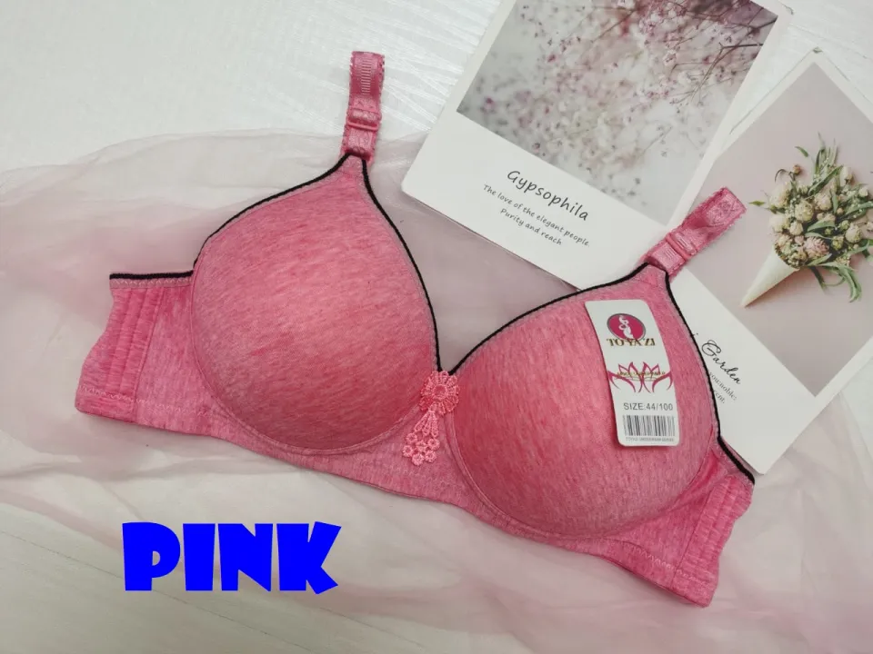 8816] NON-WIRED LADIES SIMPLE BEAUTIFUL C CUP BRA 38/85~44/100