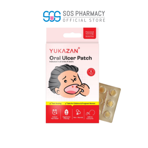 Yukazan oral ulcer patch (6 pieces) -for all kind of oral & canker ulcers