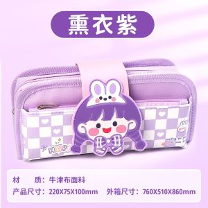 terbaru pencil case box pensil viral korea organizer box pensil cute rabbit girl