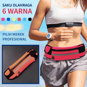 Tas Pinggang Olahraga Tas Ponsel Lari Perlengkapan Outdoor Pria dan Wanita Model Baru Tas Pinggang Mini Tersembunyi Anti Air / Tas Pinggang Tas Pinggang Olahraga Anti Air untuk Fitness dan Ponsel
