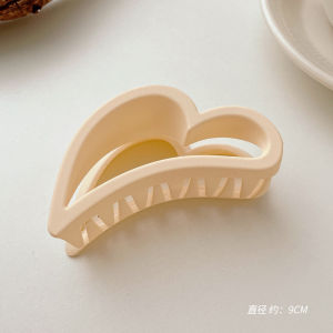 Simple Shark Clip High-end Butterfly Flower Shark Clip Female Frosted Clip Headwear Cute Hair Clip Large Shark Clip Fashion Accessory Penyepit Rambut