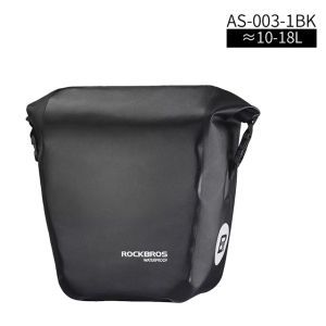 【SG Delivery-AS-003】ROCKBROS Bike Bag Waterproof Pannier Bag for Bike Bicycle Rear Rack Carrier Bag Trunk Bags MTB Bag Thickened Waterproof Material Commuter bag Bike Accessories