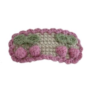 Soft Knit Baby Barrette Cute Hair Clip Knitted Baby Hairpin Warm Baby Girls Hairpin Fashionable Accessory for Your Child
