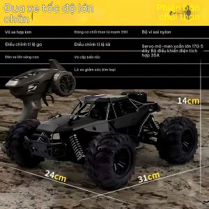 Xe điều khiển từ xa 4WD chuyên nghiệp có thể chạy tốc độ cao vượt địa hình drift leo trèo