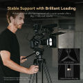 SmallRig Bộ chân máy hạng nặng bằng sợi carbon FreeBlazer với Đầu chất lỏng tấm Manfrotto (Tải tối đa 8kg) Chiều cao 87-191cm cho máy quay phim DSLR không gương lật AD-80 4163 / 5111. 