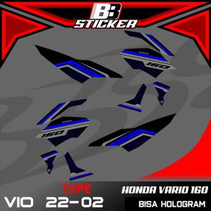 STICKER PREMIUM Stiker Vario 160  BISA HOLOGRAM Striping Vario 160 2022 2023 Vio 22
