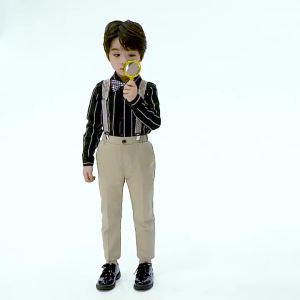 เสื้อผ้า Lontakids เสริมสร้างความมั่นใจสำหรับเด็ก 2-11 ปี วัยหัดเด็ก บรรจุภัณฑ์ Bowtie & กางเกงเอี๊ยมงาน ที่น่ารัก นอกจากนี้ ยังมีส่วนประสบการณ์ดังนี้