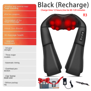 🔥【SG Ready Stock】🔥 Neck and Back Massager Electric Shoulder Massager Car Neck Massage Pillow for Neck The best gift