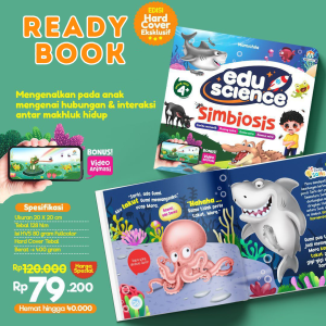 Buku Eduscience Simbiosis Ziyadbooks Official Sains Bacaan Anak 4 5 6 Tahun