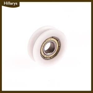 [Hillarys] Moving Door And Window Slide Wheel 626 Bearing Pulley 6x22x7MM Planar Wheel U-shaped Groove Nylon Pad Injection Material