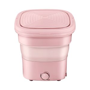 Portable Foldable Collapsible Washing Machine Clothes Shoes Travel Mini Drying Basket Brush Mesin Basuh Pakaian Baju