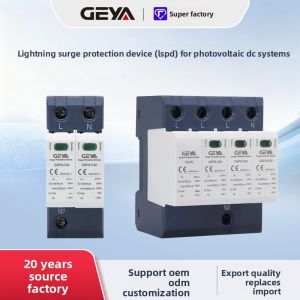 GSP9 Photovoltaic DC SPD Level 1 Surge Protection Device 3P+N 25KA Surge Protector