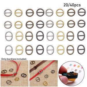 UFANSM 20/40pcs 5mm/6mm Stuffed Toys 4 colors Diy Dolls Buckles Tri-glide Buckle Doll Bags Accessories Belt Buttons