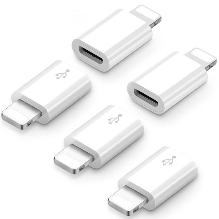 Charger Iphone To Micro Usb Connector Pcs Micro Usb To Lightning