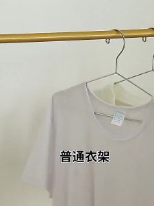 Non-Slip Dual Fish Mouth Plastic Clothes Hangers for Adults Dry & Wet Use
