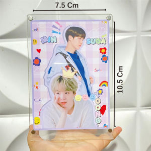 Frame Magnet Akrilik + Cetak Foto Bingkai Foto Akrilik Estetika Modern Minimalis