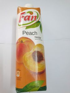 Nước ép trái cây nectar đào hiệu Fan nhập khẩu Síp