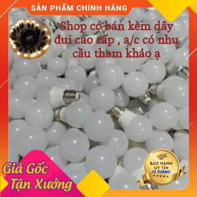 Combo 20 10 bóng đèn led 3W 5W 7W 1W Đổi Màu RGB tròn kín nước ánh sáng vàng ánh sáng trắng giá rẻ chống nước