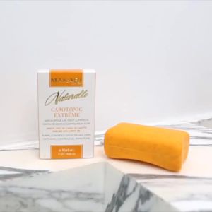 MAKARI Naturalle Carotonic Cleansing Bar Soap – Facial & Body Soap for Combination & Oily Skin Cleansing Bar with Botanical Oils & Vitamins for a Fresh Even-Looking Appearance 7 Oz