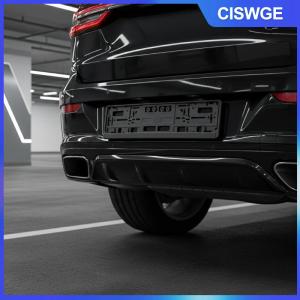 CISWGE 1 chiếc Khung biển số tiêu chuẩn EU Vỏ bảo vệ chống ăn mòn Giá đỡ biển số Phụ kiện lắp đặt cho ô tô