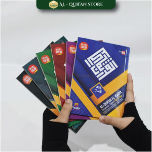 Mujazza Al Quran Per 5 juz Al Karim Terjemah B6 Taujih Per 5 juz 12x18cm Besar Terjemah Tajwid Warna