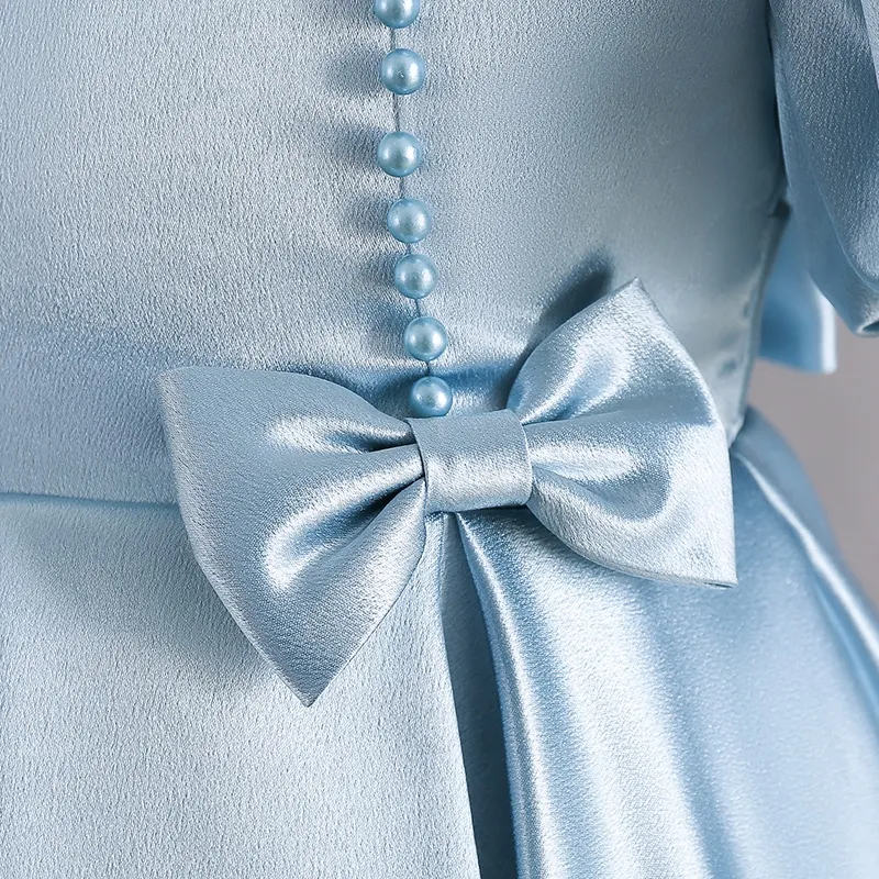 Formal Evening DressKids Trailing Dresses For Girls Party Ball