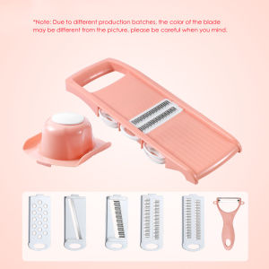 Candy Online 8 in 1 Vegetable Grater Slicer Set Multifunctional Fruits Slice Vegetable Grater Cutter Peeler