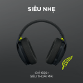 Tai nghe game không dây Bluetooth và Lighspeed Logitech G435 – Mic ảo tích hợp, nhẹ, tương thích PC, Điện thoại, PS4, PS5. 