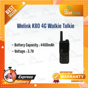 Welink K80 4G WCDMA Zello Walkie Talkie