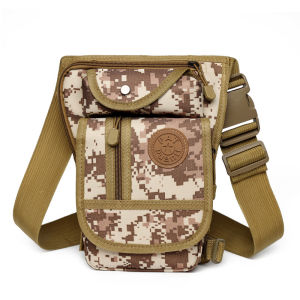 Nylon Mens Drop Leg Bag Motorcycle Waist Fanny Pack Multi-function Messenger Shoulder Bags Travel Hip Belt Thigh Bag