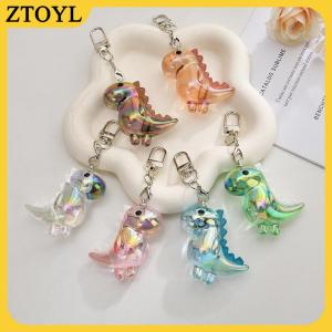 ZTOYL Móc khóa khủng long Acrylic dễ thương kết hợp với khóa chắc chắn ba lô thông thường hàng ngày và trang trí túi xách món quà bất ngờ giáng sinh