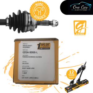 GAIDO X-Series Drive Shaft Perodua Kembara Old /DVVT (Warranty 1Year or 60000km)