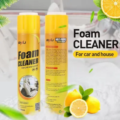 Multi Purpose Foam Cleaner for Deep Cleaning Car Carpet and Upholstery High Quality Cleaner Antibacterial (650 ML)