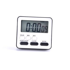 KECTTIO Đa chức năng Tắt tiếng Nấu ăn Phụ kiện nhà bếp Đếm ngược Ngủ Với đèn nhấp nháy Hẹn giờ nhà bếp Đồng hồ báo thức Đồng hồ bấm giờ