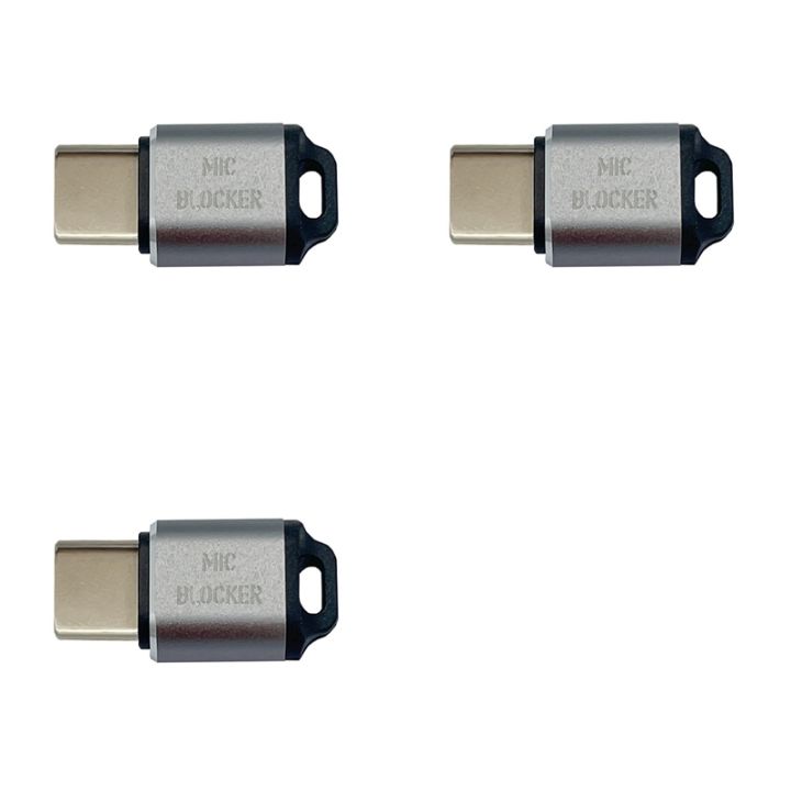 [ Store] Exclusive3X Microphone Lock USB C MIC Blockers Sound Security ...
